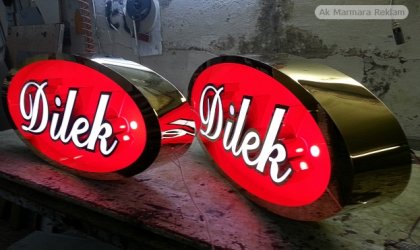 Paslanmaz Kutu Harf 4