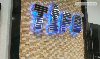 Paslanmaz Kutu Harf 19