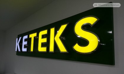 Paslanmaz Kutu Harf 22